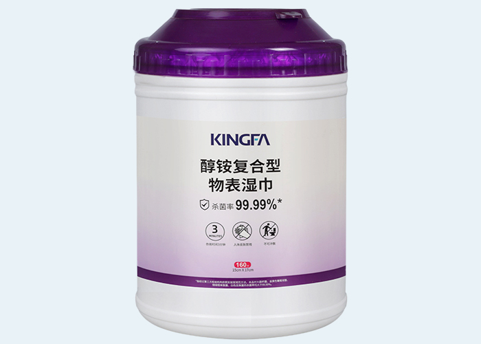 醇铵复合型物表湿巾 KWT-B41